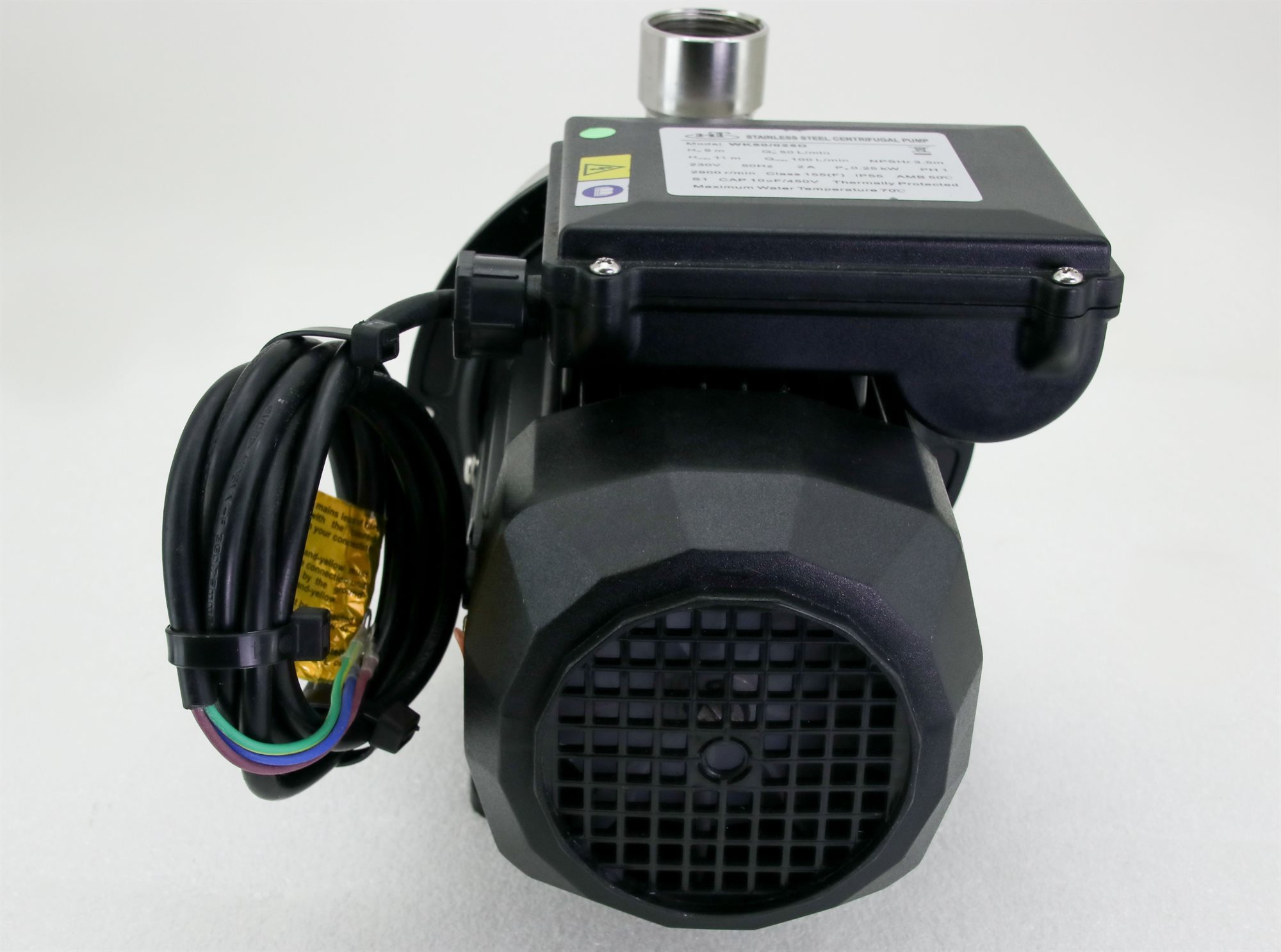 ロー 11348 HT MICRO CENTRIFUGAL PUMP, 1-PHASE, 0.25KW, 2900RPM (NEW
